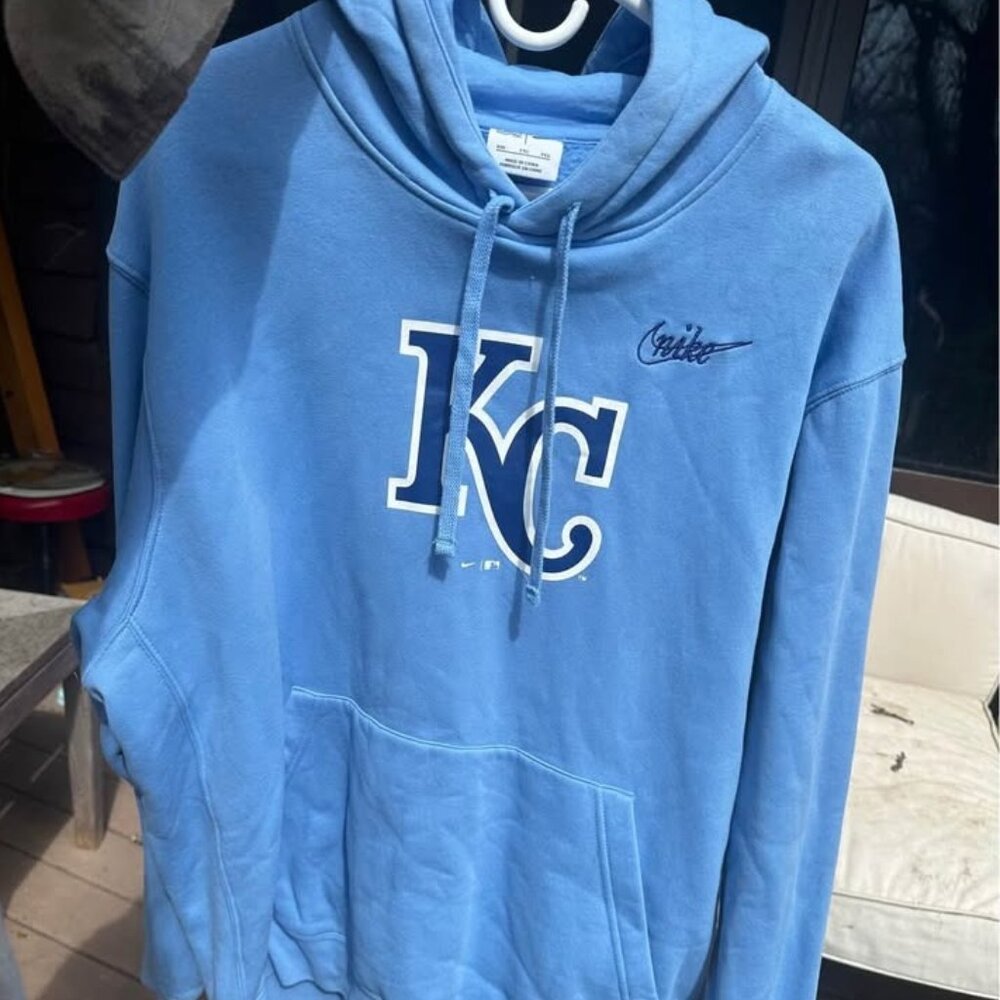 Nike Kansas City Royals Cooperstown collection hoodie. Mens 2X